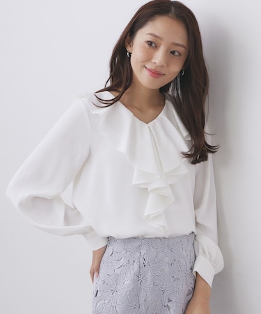 ラッフルフリルフラワーアソート【洗濯機OK/イージーアイロン】