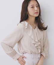 ラッフルフリルフラワーアソート【洗濯機OK／イージーアイロン】