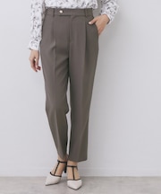 ストレッチテーパードパンツ/セットアップ対応【洗濯機OK/防シワ/イージーアイロン】