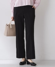 ストレッチスリムフレアパンツ【洗濯機OK】