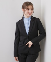 ストレッチテーラードジャケット/セットアップ対応【洗濯機OK】