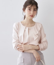 アシメタックフリルバートップス【洗濯機OK】