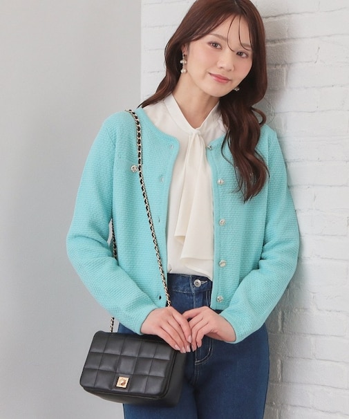 2WAYスクエアキルトチェーンショルダー