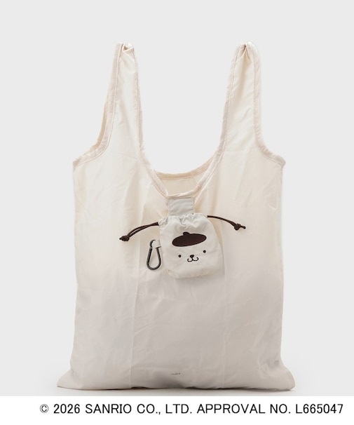 ◆【ポムポムプリン】ポケッタブルエコバッグ