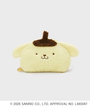 ◆【ポムポムプリン】ふわふわフェイスポーチ