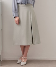 セットアップ対応 アシメタックAラインスカート【洗濯機OK・防シワ】