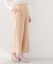 セットアップ対応 2タックワイドパンツ【洗濯機OK・接触冷感・吸水速乾・防シワ・ストレッチ】