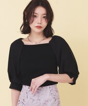 バルーンシアードッキングスクエアニット【洗濯機OK】