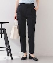 ストレッチテーパードパンツ【洗濯機OK・吸水速乾・接触冷感・透け防止】