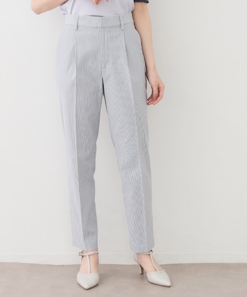 Everyday！テーパードパンツ【洗濯機OK/吸水速乾/接触冷感/透け防止】《XS～LL/6col》