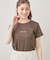 フロントロゴ刺繍Tシャツ【洗濯機OK・接触冷感・UVケア】