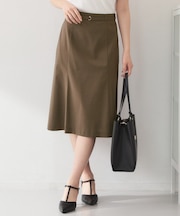 セットアップ対応 マーメイドフレアスカート【洗濯機OK・イージーアイロン】