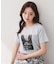 転写箔プリントTシャツ【洗濯機OK／接触冷感／UVケア】