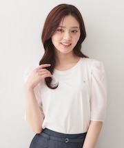 UVケア シアータックスリーブドッキングTシャツ【接触冷感/洗濯機OK】