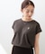 【接触冷感／UV】ワンポイント刺繍Tシャツ《7col／XS~3L／洗濯機OK》