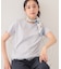 【接触冷感／UVケア】裾レースロゴTシャツ《洗濯機OK》