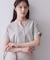 【大人気により追加生産】タックスキッパーブラウス《接触冷感／吸水速乾／洗濯機OK／イージーアイロン／防シワ／XS-3L》