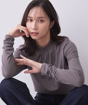 【吸湿発熱／S-3L】シャーリングインナー《洗濯機OK／抗菌防臭》