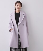 【S-LLサイズ】ダブルブレストテーラードコート