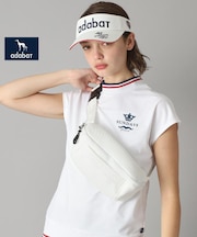 【新レーベル ADABAT NAVY】ハニカムメッシュボディーバッグ