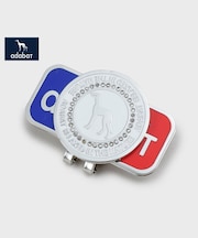 【新レーベル ADABAT NAVY】トリコロールクリップマーカー