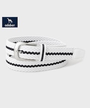 【新レーベル ADABAT NAVY】ラインメッシュベルト