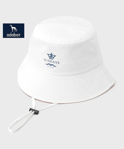 【新レーベル ADABAT NAVY】バケットハット