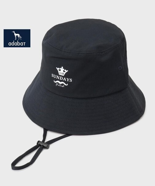 【新レーベル ADABAT NAVY】バケットハット