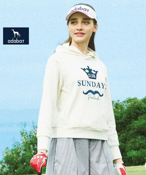 【新レーベル ADABAT NAVY】ライトダンボールフーディー
