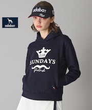 【新レーベル ADABAT NAVY】ライトダンボールフーディー