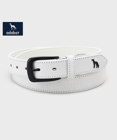 【新レーベル ADABAT NAVY】サルーキレザーベルト