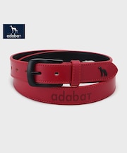 【新レーベル ADABAT NAVY】サルーキレザーベルト