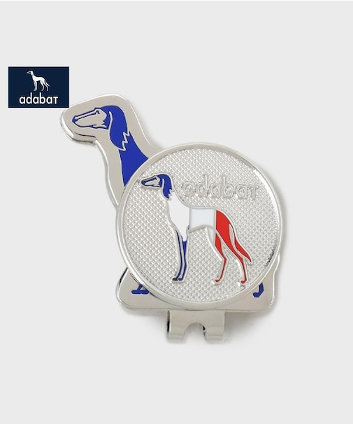 【新レーベル ADABAT NAVY】サルーキクリップマーカー