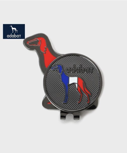 【新レーベル ADABAT NAVY】サルーキクリップマーカー