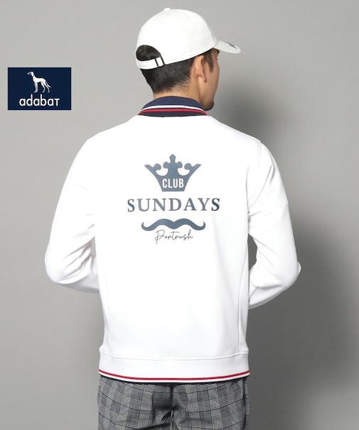 【新レーベル ADABAT NAVY】ライトダンボールプルオーバー