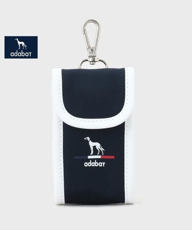 【新レーベル ADABAT NAVY】トリコロール ボールケース