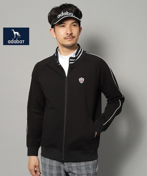 【新レーベル ADABAT NAVY】スムーストラックジャージ