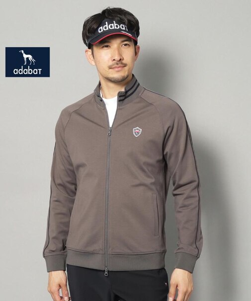【新レーベル ADABAT NAVY】スムーストラックジャージ