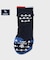 【新レーベル ADABAT NAVY】３Dベリーショートソックス