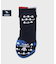 【新レーベル ADABAT NAVY】３Dベリーショートソックス