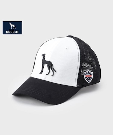 【新レーベル ADABAT NAVY】サルーキメッシュキャップ