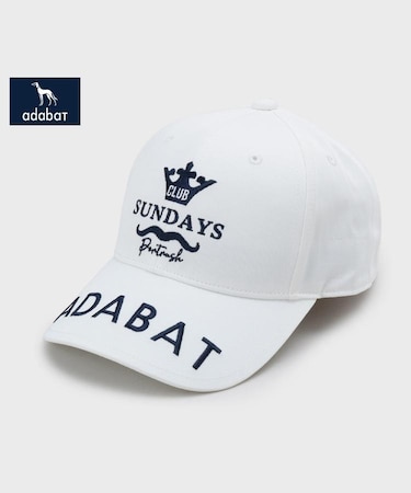 【新レーベル ADABAT NAVY】サンデーズキャップ
