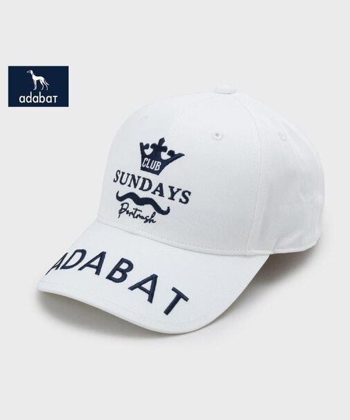 【新レーベル ADABAT NAVY】サンデーズキャップ