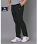 【新レーベル ADABAT NAVY】ストレッチツイルテーパードパンツ