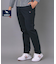 【新レーベル ADABAT NAVY】ストレッチツイルテーパードパンツ