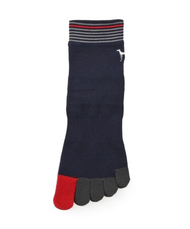 5本指無地ショートソックス