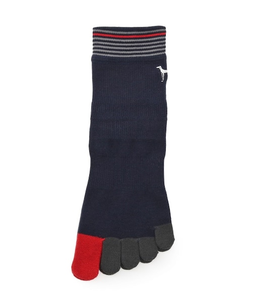 5本指無地ショートソックス