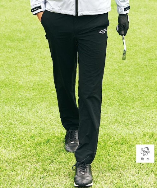 【撥水】蓄熱裏地ストレートパンツ