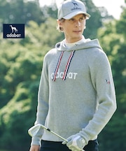 【新レーベル ADABAT NAVY】ニットフーディー