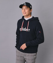 【新レーベル ADABAT NAVY】ニットフーディー